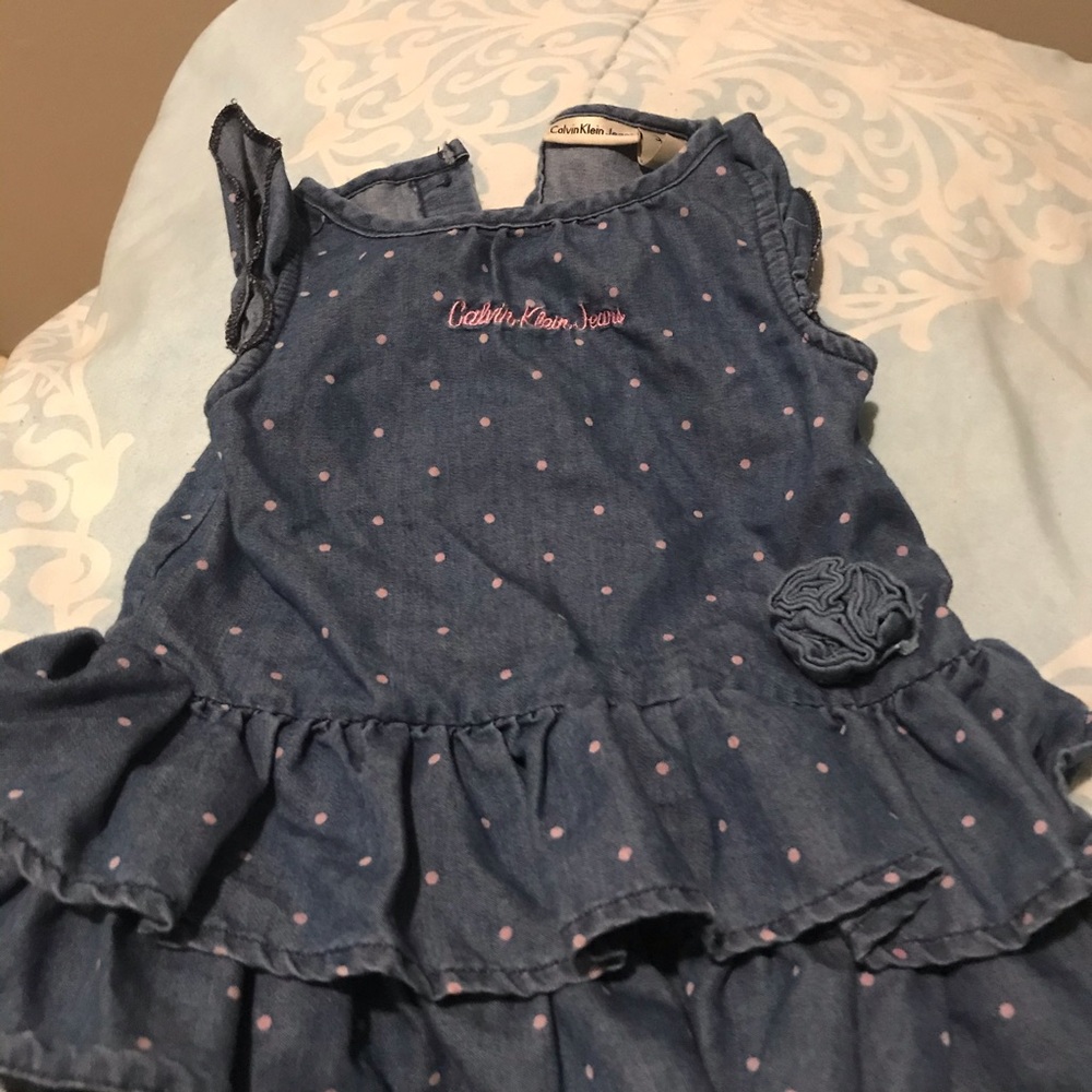 Baby girl denim dress